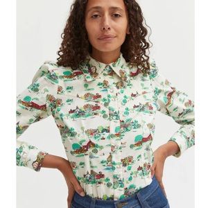 Lykke Wullf cowgirl shirt - countryside size XS